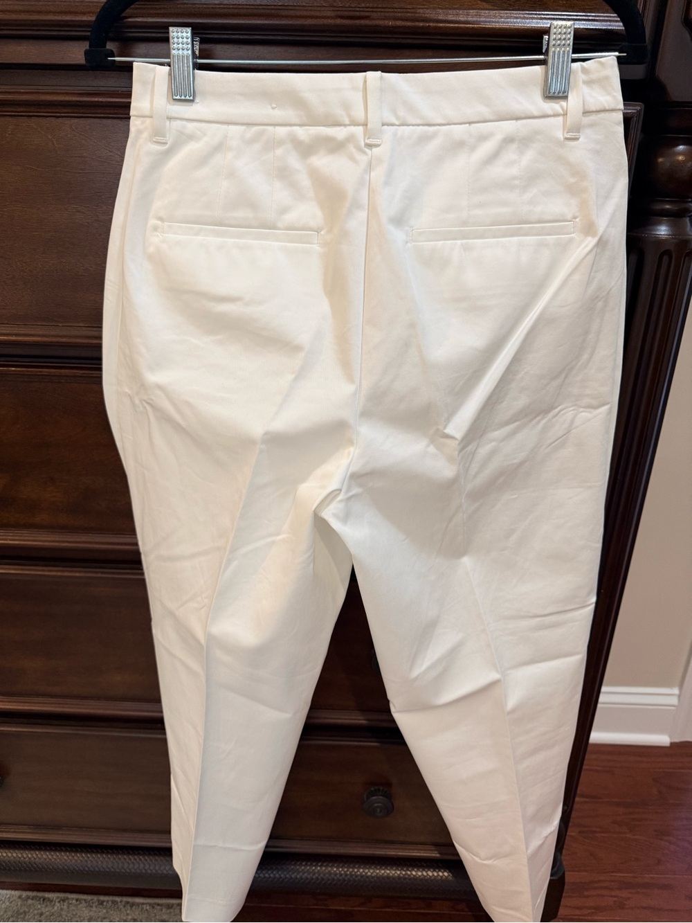 Ann Taylor Cream Men's Chinos - Tailored Straight Leg Ankle never worn. - Picture 3 of 5